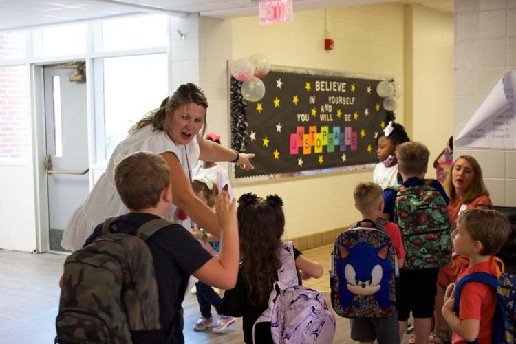 First Day of School at Jim Pearson