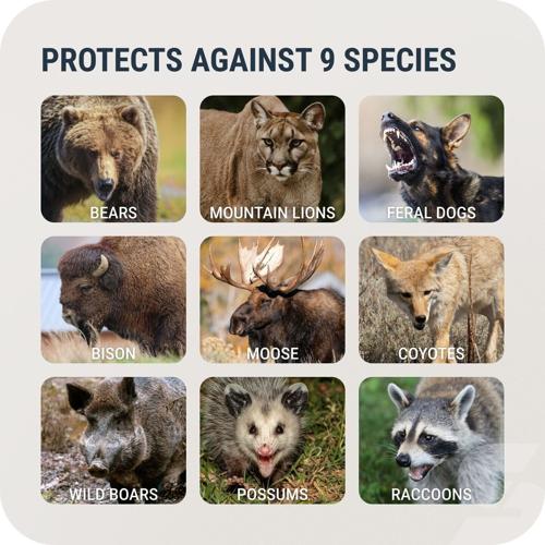 Frontiersman MAX Bear Spray EPA Approved Animal Usage