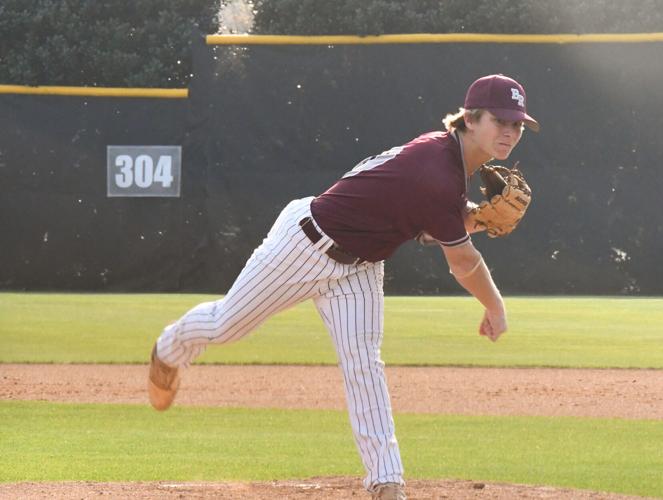 Jaxon Hay pitches against Sylacauga