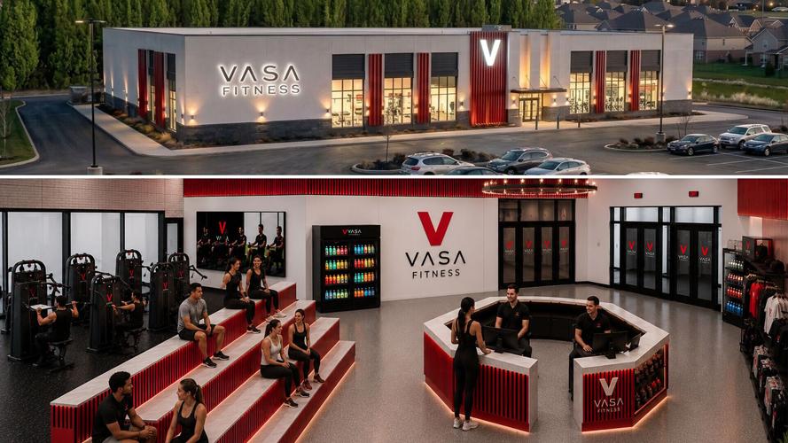 VASA Fitness Built to Be Strong New Club Designs