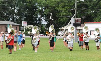 BRHS band camp marches on despite weather, COVID-19 restrictions