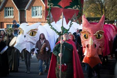 The Celtic festival of Samhain celebrates a time of year when the division between Earth and the otherworld collapses, allowing spirits to pass through.