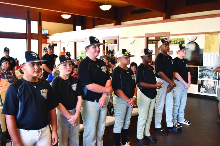 Youth baseball team recognized at Dadeville City Council meeting