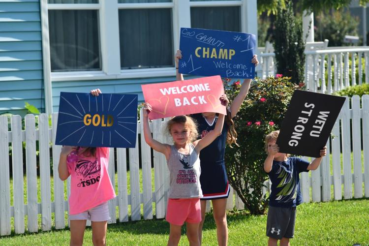 Wetumpka's Grant Weighall, a Paralympics National Champion, celebrated by family and friends