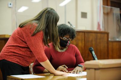 ‘If Miss Buffy can do it, I can do it’ Colvin speaks to being the first African American, female elected council president