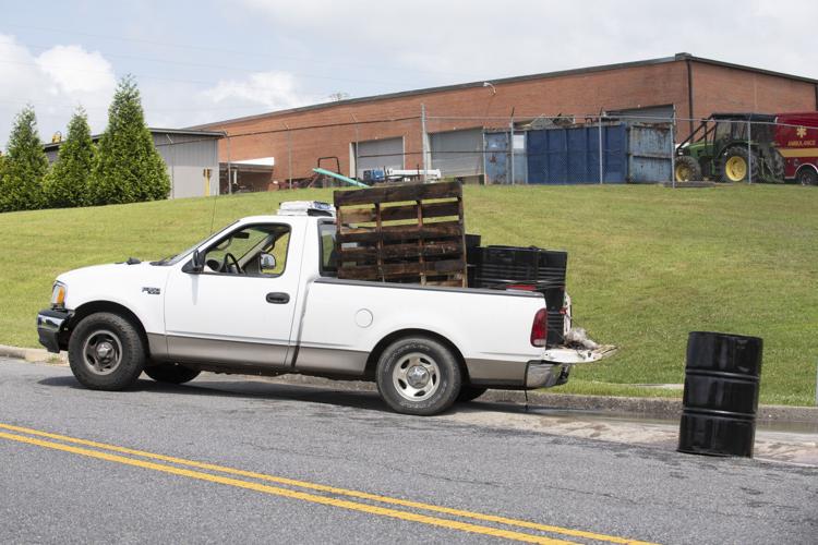 PHOTOS: Oil spill on Joseph Street