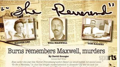 “The Reverend”: Burns remembers Maxwell, murders