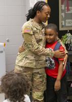 PHOTOS: Wetumpka Elementary student surprised by Veteran sister