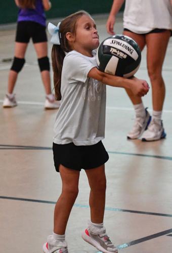 PHOTOS: Edgewood Academy youth volleyball camp