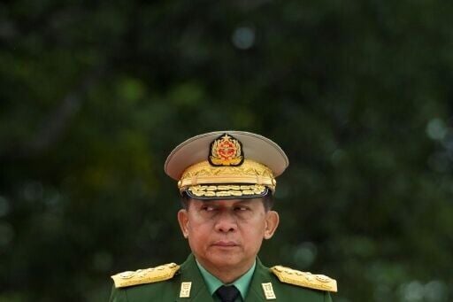 Min Aung Hlaing was serving as military chief at the time of the Rohingya crackdown