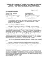 FNF – NC – Letter Jackson et al To McKenna Ferritto