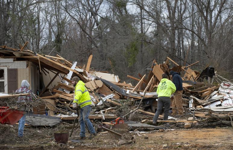 PHOTOS: Cleanup in the Lightwood community after the tornado