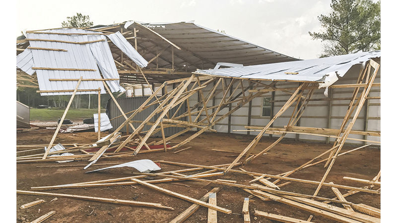 Storms hit, but not as bad as predicted