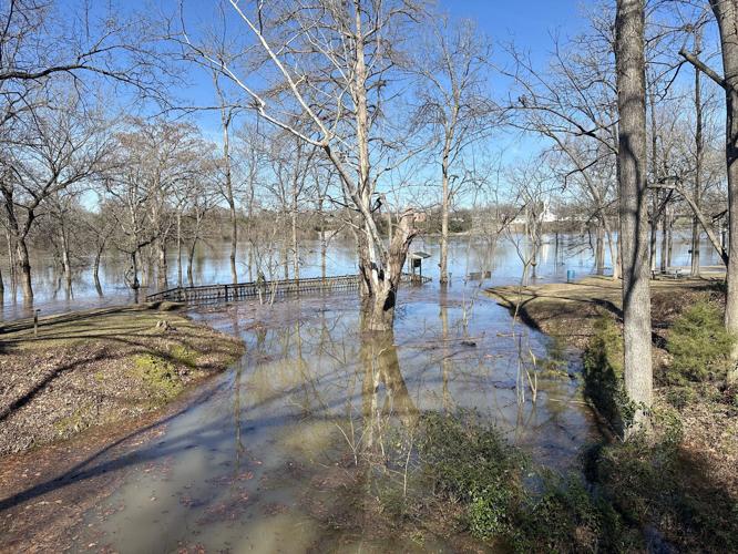 PHOTOS: Coosa River over its banks in Wetumpka