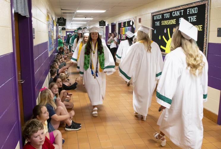 PHOTOS: Holtville High seniors walk through elementary, middle and high schools