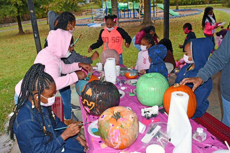 PHOTOS: Pumpkin painting at Cooper Rec