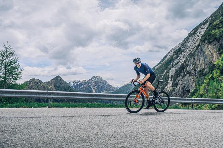 Riding the Alps