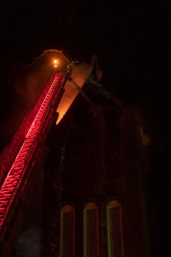PHOTOS: Fire at First United Methodist Church