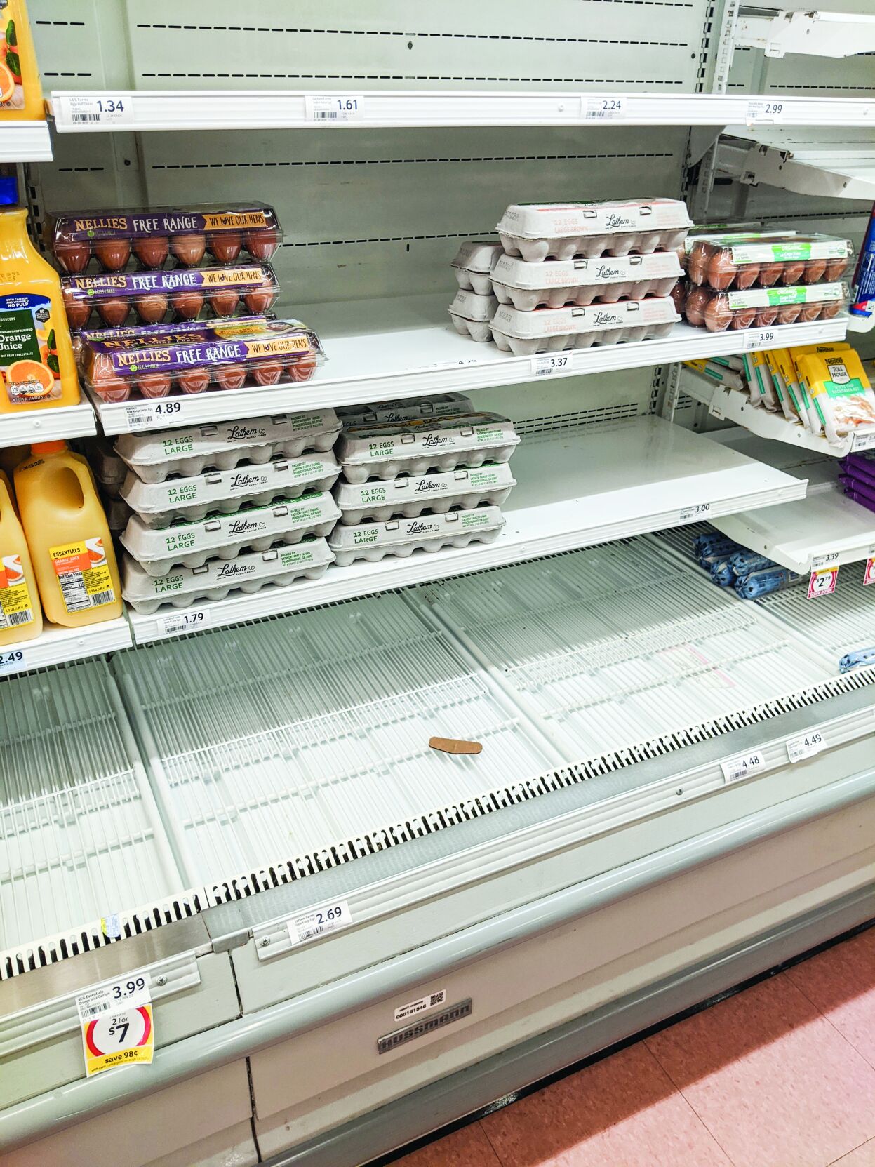 Retail demand causing price increases, shortages