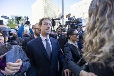 Meta's chief Mark Zuckerberg was a star witness at the social media addiction trial in Los Angeles
