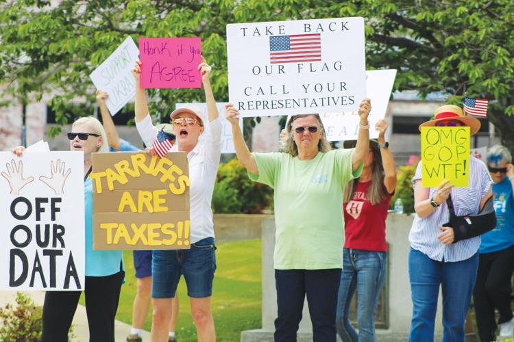 ‘This is not normal’ Indivisible Lake Martin stands up for democracy