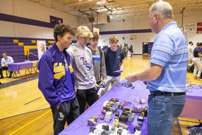 Getting a glimpse of the future at the Tallassee High School College and Career Day