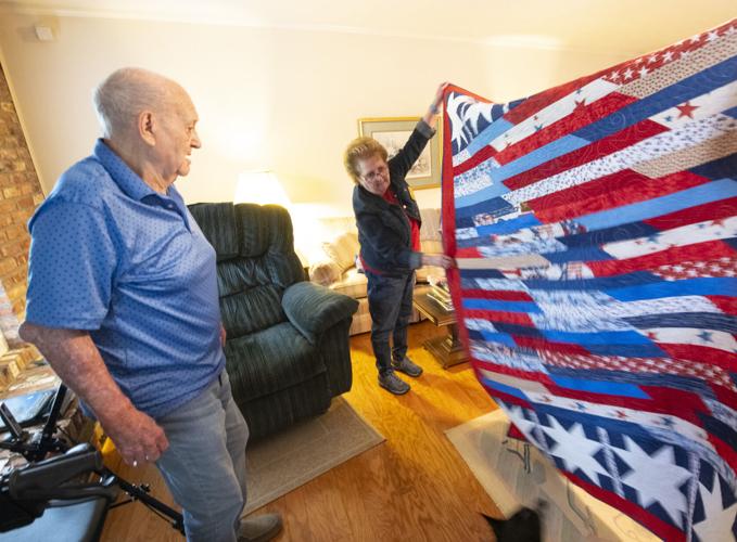 PHOTOS: Redland resident receives Quilt of Valor