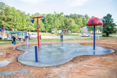 Splashplex installation complete, projected to open May 26