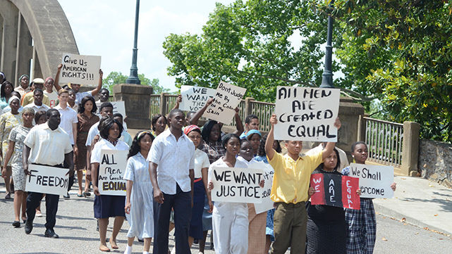 PHOTOS: "Son of the South" filming at Bibb Graves Bridge