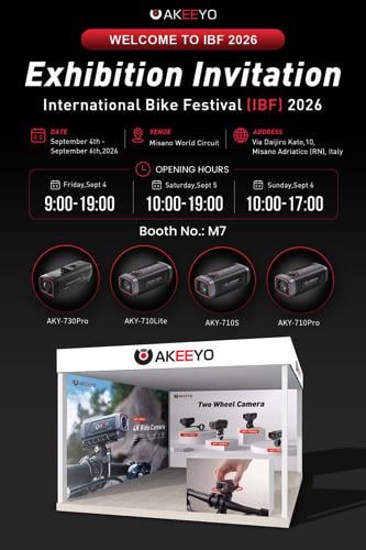 AKEEYO at IBF 2026: September 4–6, Booth M7, Misano World Circuit, Italy.