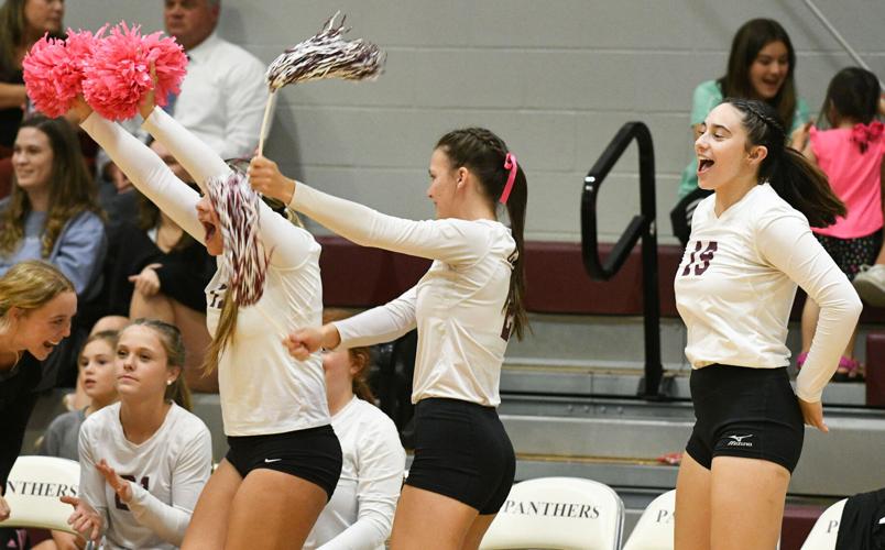 PHOTOS: Horseshoe Bend volleyball visits Elmore County