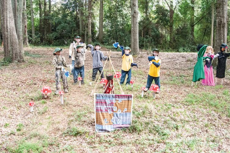 Scarecrows at Keebler Park in Dadeville a sight to see