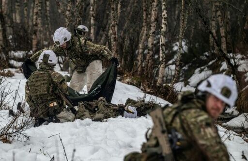 Some 25,000 troops from 14 countries including the United States are taking part in the Cold Response exercise