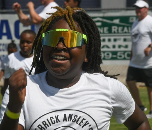 PHOTOS: Derrick Ansley hosts football camp at Tallassee