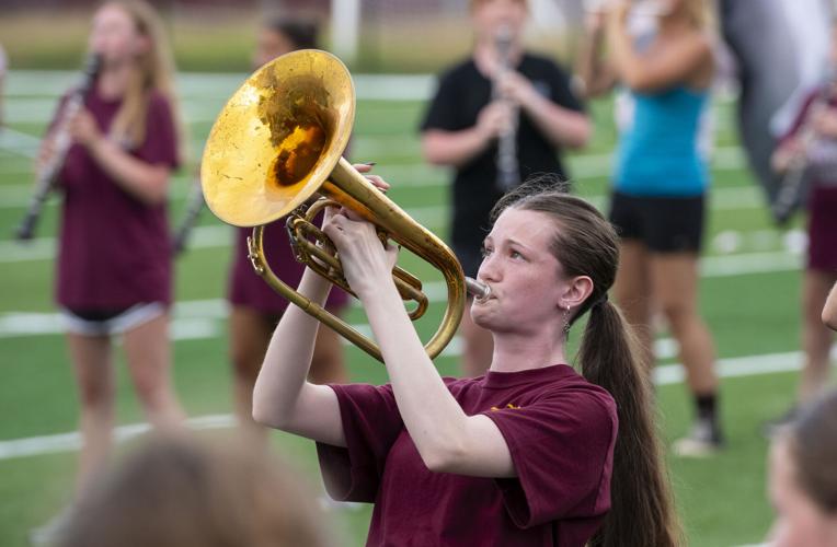 PHOTOS: Elmore County High School's Maroon Machine finishes band camp