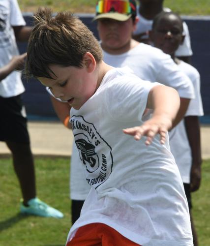 PHOTOS: Derrick Ansley hosts football camp at Tallassee