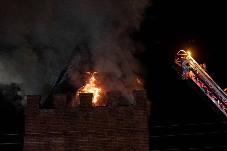 PHOTOS: Fire at First United Methodist Church