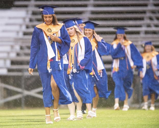 PHOTOS: Rain doesn't stop Reeltown Class of 2021 from graduating