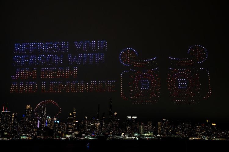 Jim Beam Lights Up NYC with Drone Spectacular Over The Hudson River to Celebrate Their New “Refresh Your Season” Campaign