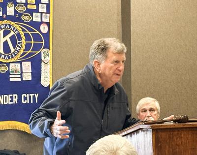 Coleman discusses ASCEND with Kiwanis