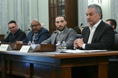 Oscar De La Hoya and Nico Ali Walsh were among the witnesses who testified during a Senate Committee on Commerce, Science, and Transportation hearing to examine federal boxing laws