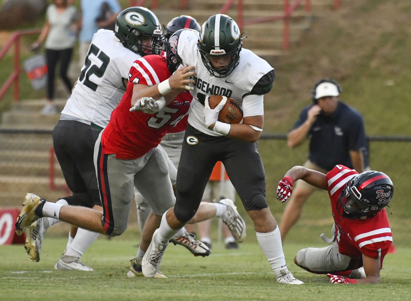 PHOTOS: Edgewood Academy football drops season opener