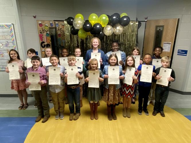 Reeltown Elementary School National Beta Club induction