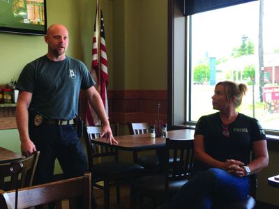 The Tallassee Rotary Club hears from TPD's Sergeant Clayton