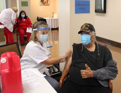 Thumbs Up: Bill Nichols resident is first non healthcare recipient of vaccine, area nursing homes to start receiving the vaccine soon