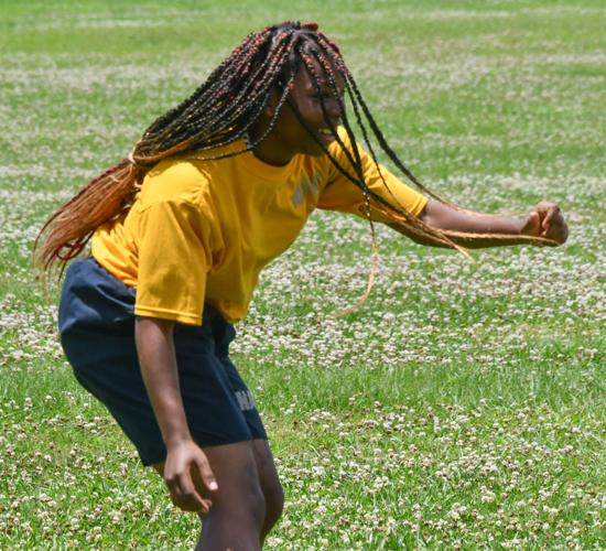 PHOTOS: Benjamin Russell Navy JROTC plays kickball