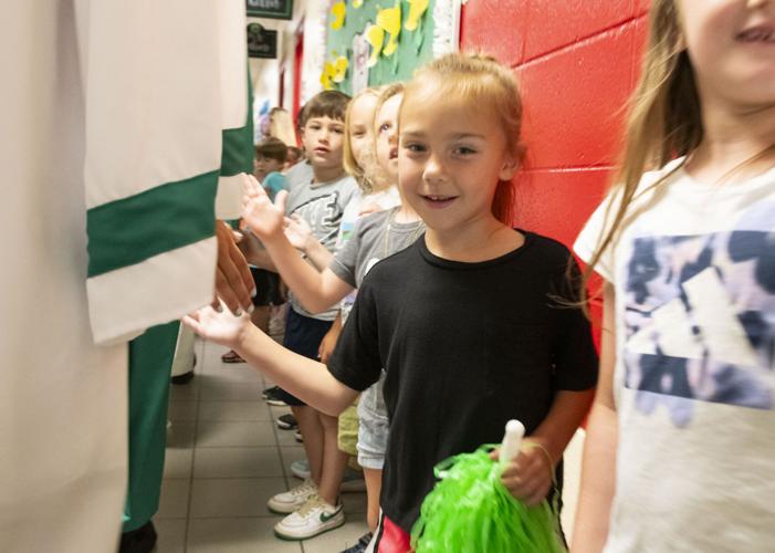 PHOTOS: Holtville High seniors walk through elementary, middle and high schools