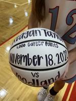 Reagan Taylor 1,000 point ball