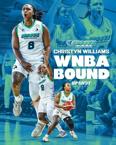 Greensboro Groove guard Christyn Williams signs with WNBA franchise