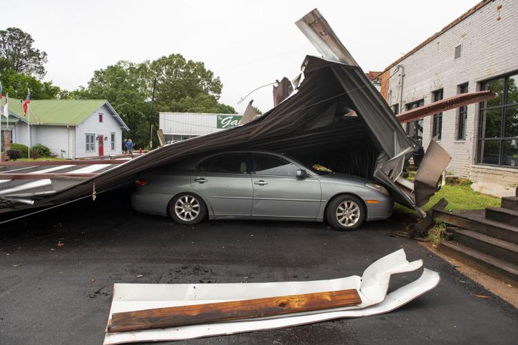 PHOTOS: Storm damage in downtown Tallassee